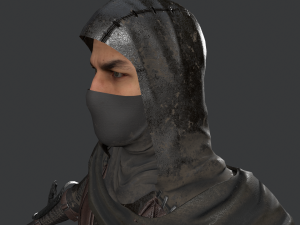 dagger assassin 3D मॉडल