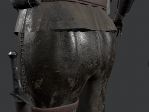 dagger assassin 3D मॉडल