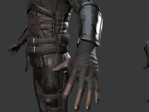 dagger assassin 3D मॉडल