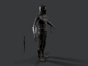 dagger assassin 3D मॉडल