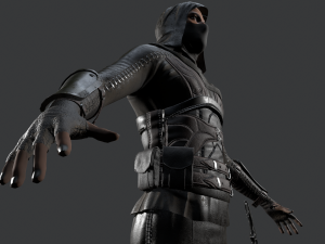 dagger assassin 3D मॉडल