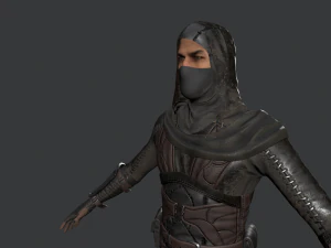 dagger assassin 3D Model