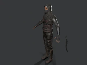 dagger assassin 3D Model