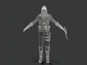 dagger assassin 3D Model