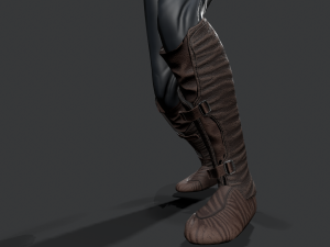 dagger girl assassin 3D-Modell