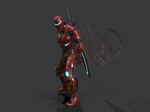destroyer scifi 3D 모델