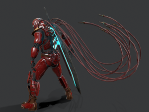 destroyer scifi 3D 모델