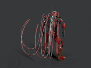 destroyer scifi 3D 모델