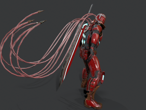 destroyer scifi 3D 모델