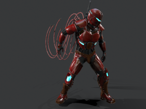 destroyer scifi 3D 모델