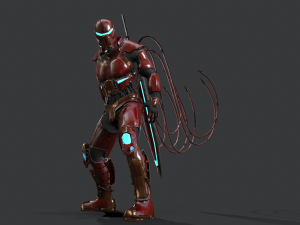 destroyer scifi 3D 모델