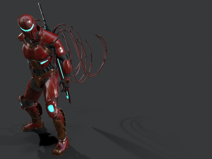 destroyer scifi 3D 모델