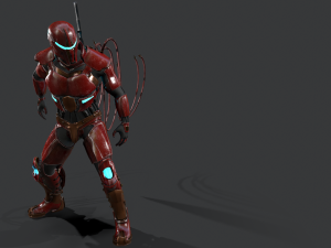 destroyer scifi 3D 모델