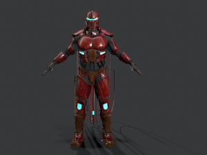 destroyer scifi 3D 모델