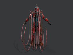 destroyer scifi 3D 모델