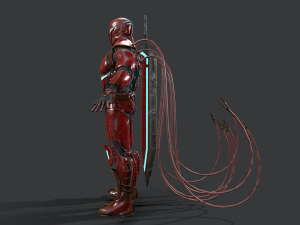 destroyer scifi 3D 모델