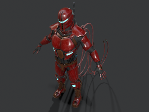 destroyer scifi 3D 모델