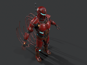 destroyer scifi 3D 모델
