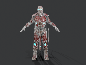 destroyer scifi 3D 모델