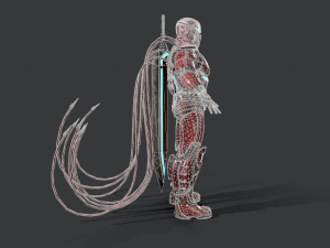 destroyer scifi 3D 모델