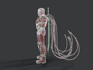 destroyer scifi 3D 모델