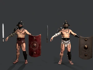 gladiator murmillo 3D Model