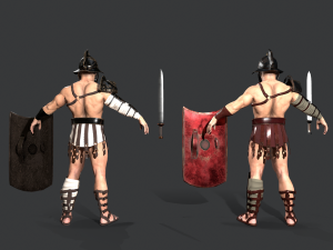 gladiator murmillo 3D Model
