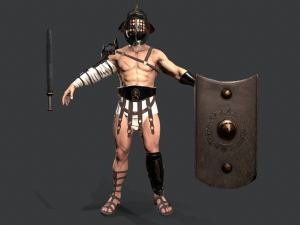 gladiator murmillo 3D Model
