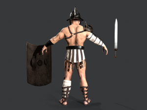 gladiator murmillo 3D Model