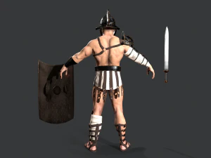 gladiator murmillo 3D Model