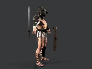 gladiator murmillo 3D Model
