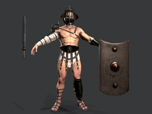 gladiator murmillo 3D Model