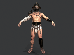 gladiator murmillo 3D Model