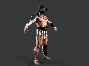 gladiator murmillo 3D Model