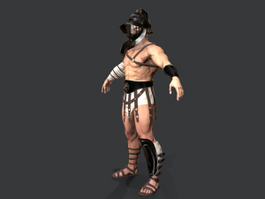 gladiator murmillo 3D Model