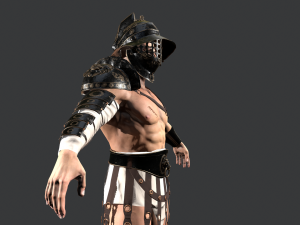 gladiator murmillo 3D Model
