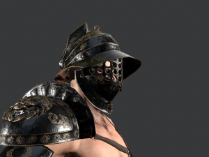 gladiator murmillo 3D Model