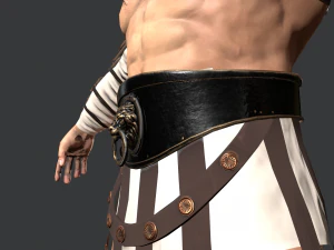 gladiator murmillo 3D Model