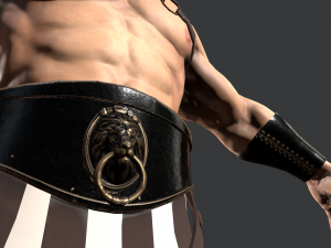 gladiator murmillo 3D Model