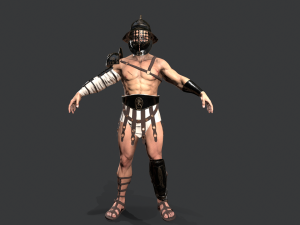 gladiator murmillo 3D Model