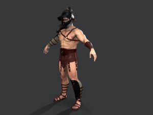 gladiator murmillo 3D Model