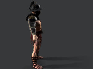 gladiator murmillo 3D Model