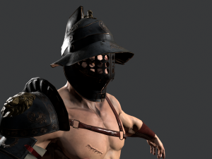 gladiator murmillo 3D Model