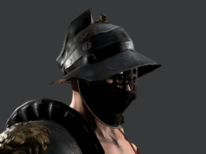 gladiator murmillo 3D Model