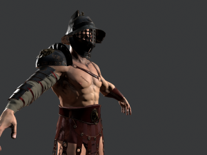 gladiator murmillo 3D Model