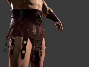 gladiator murmillo 3D Model