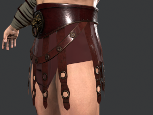 gladiator murmillo 3D Model