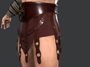 gladiator murmillo 3D Model