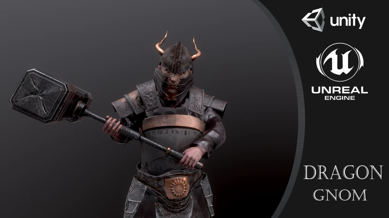 ドワーフ超低ポリ 3Dモデル .c4d .max .obj .3ds .fbx .stl .blend 