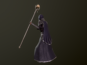 necromancer 3D Model